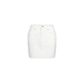 Dondup Gonna Donna in Denim Bianco