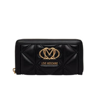 Love Moschino Portafoglio Donna in Ecopelle con Zip e Due Scomparti