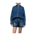 God Save Denim Cassandra Camicia Lunga Over Donna