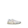 Premiata Mase Sneakers Uomo in Camoscio e Tessuto con Suola EVA 4cm