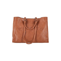 Ermanno Firenze Barbara Logo Large tote in similpelle donna
