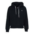 Polo Ralph Lauren Felpa Full Zip in Fleece Misto Cotone Donna