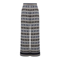 Joseph Ribkoff Pantaloni Wide Leg Donna Pull-On Tessuto Riciclato Stampa Geometrica