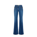 Elisabetta Franchi Jeans a Zampa con Taschini Donna