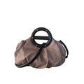 Borbonese Vis-a-Vis Borsa a Mano Small Tessuto O.P. Donna
