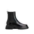 Tod's Gomma 74L Chelsea Boot Donna in Pelle con Suola Track