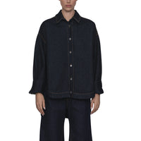God Save Denim Cassandra Camicia Oversize in Denim Donna