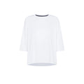 RRD Oxford Gdy T-Box Shirty Donna Boxy Fit Maniche Tre Quarti Tecnico