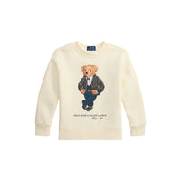 Polo Ralph Lauren Felpa Girocollo con Stampa Polo Bear Bambino