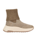 Hogan Hi-Fi H669 Chelsea Donna in Pelle Scamosciata e Maglia