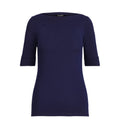 Lauren by Ralph Lauren Judy Top Manica a Gomito Donna
