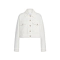 Dondup Giubbino Donna in Denim Bianco