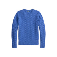 Polo Ralph Lauren Maglione Donna Lana Cashmere a Trecce