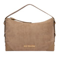 Love Moschino Borsa a Spalla Donna in Velour con Logo