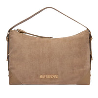 Love Moschino Borsa a Spalla Donna in Velour con Logo