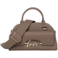 Love Moschino Borsa Donna a Mano e a Tracolla con Zip e Logo