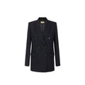 Elisabetta Franchi Blazer Doppiopetto Donna in Pura Lana