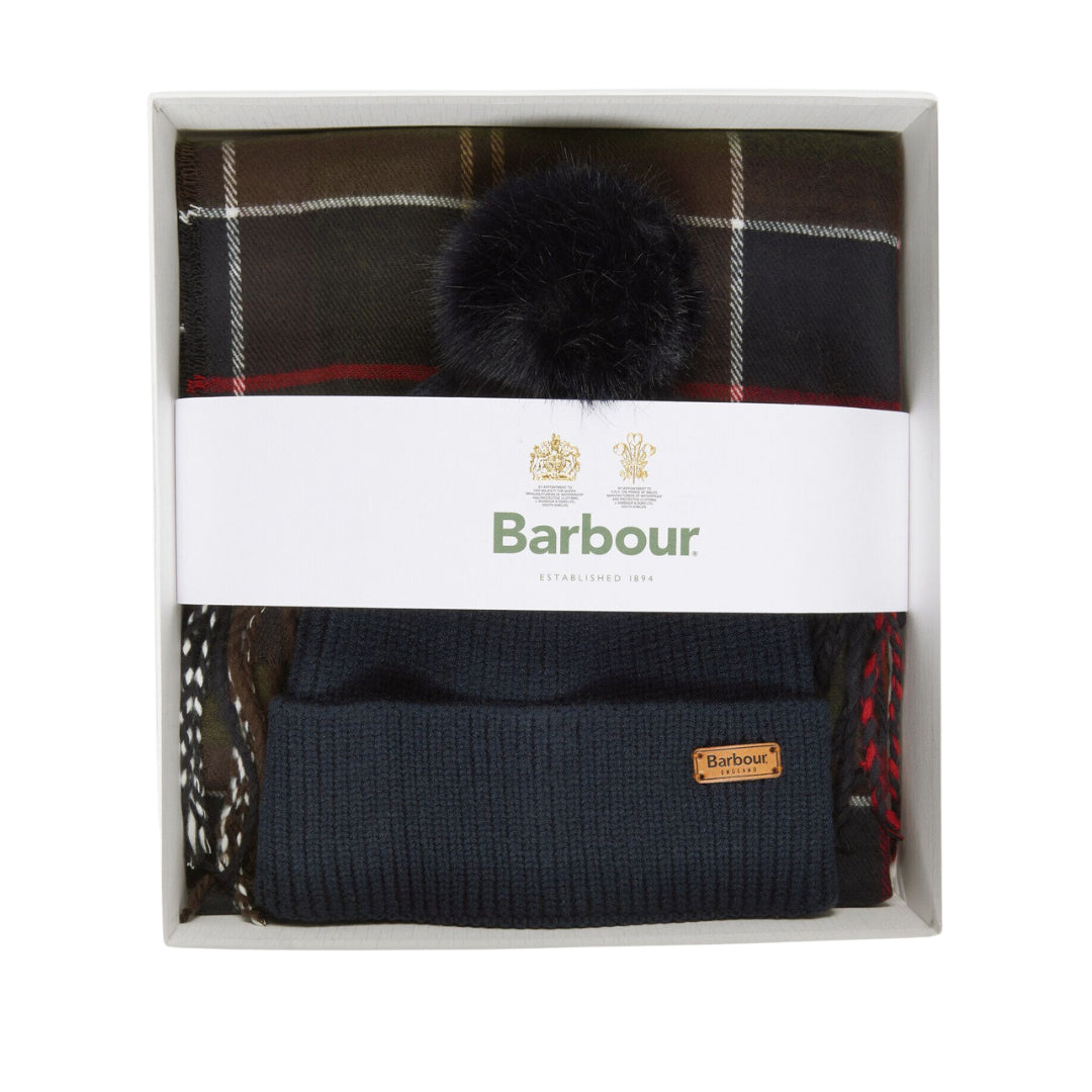 Set sciarpa e berretto  -  Barbour