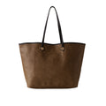 Borbonese Flight Shopping Bag Large Donna Tela Op Pelle Pochette Interna Rimovibile