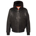 Schott Bomber Uomo MA-1 in Pelle d'Agnello con Cappuccio
