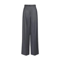 Max Mara Studio Mstlago Pantaloni Donna in Flanella di Lana