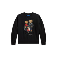 Polo Ralph Lauren Polo Bear Family felpa misto cotone bambina