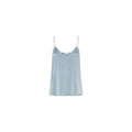 Marella MLLOSCURI1 top in satin tecnico con spalline donna