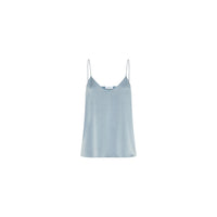 Marella MLLOSCURI1 top in satin tecnico con spalline donna
