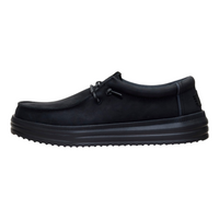HEYDUDE REV Tumbled Leather Slip-on in Pelle Martellata Uomo