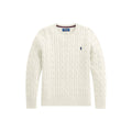 Polo Ralph Lauren Cable-Knit maglia a trecce in cotone bambino