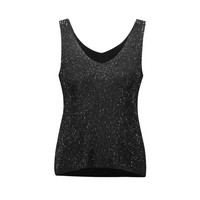 Joseph Ribkoff Camisole in Maglia Metallizzata con Strass Donna