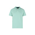 Polo Ralph Lauren Polo Uomo Custom Slim Fit in Piquet di Cotone Verde Acqua