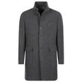 Fay Duty Coat cappotto in resca misto lana con gancio uomo