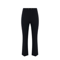 Elisabetta Franchi Pantaloni Crêpe con Dettaglio Gioiello Donna