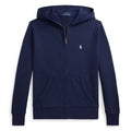 Polo Ralph Lauren Felpa Full-Zip Cappuccio Bambino French Terry Cavallino Ricamato
