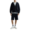 Replay Bermuda Uomo Regular Fit in Cotone Terry Ricamo R