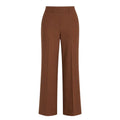 Marella Mlluggioso Pantalone Donna Lana Vergine Crop Sartoriale