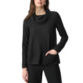 Joseph Ribkoff top jacquard testurizzato collo ad anello donna