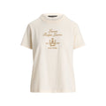 Lauren Ralph Lauren T-Shirt da Donna in Jersey di Cotone