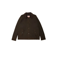 Baracuta Waxed Deck Jacket Uomo in Cotone Cerato British Millerain