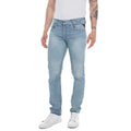 Replay Grover Jeans Uomo Straight Fit Light Blue Bleach