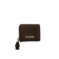 Love Moschino portafoglio donna in ecopelle con logo lettering