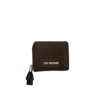 Love Moschino portafoglio donna in ecopelle con logo lettering