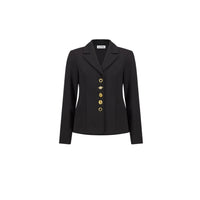 Joseph Ribkoff blazer fitted in scuba crêpe con bottoni donna