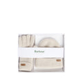 Barbour Pendle Set Berretto e Guanti Donna in Maglia a Coste
