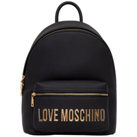 Love Moschino Zaino Donna con Logo Frontale e Chiusura a Zip