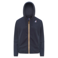 K-Way Prosper Brushed PC Felpa con Cappuccio e Zip Intera Unisex