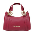 Love Moschino Borsa a Mano Donna Martellata con Tracolla Removibile
