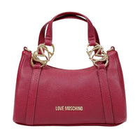 Love Moschino Borsa a Mano Donna Martellata con Tracolla Removibile