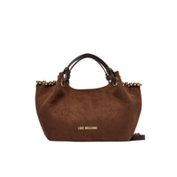 Love Moschino Borsa a Mano Donna in Ecopelle Cioccolato